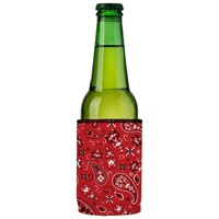 Red Bandana Stubby Cooler 2-Pack - Standard thumbnail
