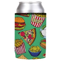 Burgers Junk Food Stubby Cooler - Standard thumbnail