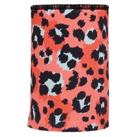 Coral Leopard Print Stubby Cooler - Standard thumbnail