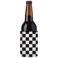 Small Checkerboard Stubby Cooler 2-Pack - Standard thumbnail