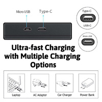 Hridz LP-E17 Batteries & Dual Charger For Canon EOS M6 200D 200D 77D 750D 760D 8000D thumbnail