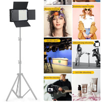 HridZ u600rgb RGB LED Video Light – Dimmable Bi-Color, Adjustable RGB, Remote-Controlled Studio Light for Photography, YouTube, Vlogging, and Video Re thumbnail