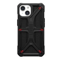 UAG Monarch Kevlar Back Case for iPhone 15 Plus - Black thumbnail