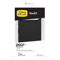OtterBox React Back Case for Google Pixel 9 XL - Black thumbnail