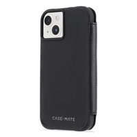 Case-Mate Tough Wallet Folio Case with MagSafe For iPhone 14 / iPhone 13 - Black thumbnail