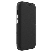 EFM Monaco Case Armour with ELeather and D3O 5G Signal Plus Technology For iPhone 13 (6.1")/iPhone 14 (6.1") - Black / Space Grey thumbnail