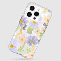 Case-Mate Rifle Paper MagSafe Case For iPhone 15 Pro - Pastel Marguerite thumbnail