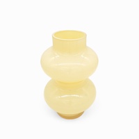 Zucca Glass Vase Grey thumbnail