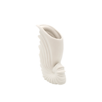 Shell White Ceramic Vase thumbnail