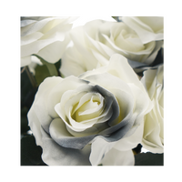 Faux Rose Bouquet Stem grey thumbnail