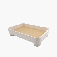 Parthenon White Square Tray thumbnail
