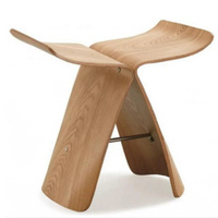 NNEOBA Creative Wood Butterfly Stool thumbnail