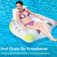 NNEOBA Light-up Inflatable Pool Float Chair thumbnail