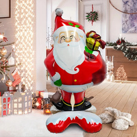 Extra Large Standing Santa Claus Foil Balloon thumbnail