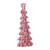 Desktop Miniature Christmas Tree with Candy Cane Top thumbnail