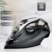 2200W Professional Steam Iron with Ceramic Soleplate thumbnail