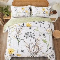 Decorative Quilted Coverlet and Pillowcases Set: Elevate Your Home Decor - Queen size thumbnail