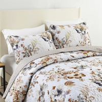 Zen Quilted bedspread and pillowcovers set: Find Your Inner Peace - Queen size thumbnail