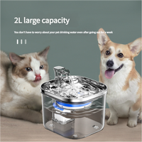 USB Powered Pet Water Fountain with Filter, Starter Kit (2L Capacity) thumbnail