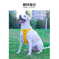 Reflective Dog Harness with Leash, No-Pull Vest Harness for Dogs, Adjustable Dog Vest with Handle, Walking Training Pet Harness XL size thumbnail
