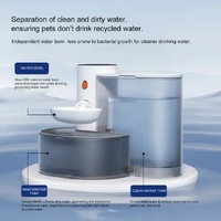 Smart Pet Water Dispenser - Tilted Design, Fresh Water Supply, Automatic Water Bowl for Cats and Dogs thumbnail