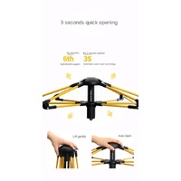 210*200*135cm Outdoor Family Instant Ultralight Portable Folding Popup Waterproof Oxford Fiberglass Automatic Tent For Camping Events thumbnail
