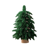 55cm Artificial Mini Christmas Tree - Indoor Holiday Decoration thumbnail