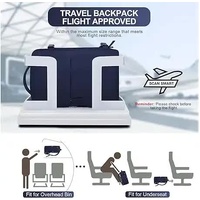 Water-Resistant Laptop Backpack with USB Charging Port and Wet-Dry Separation (Pink) thumbnail