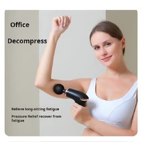 Pink Massage Gun - 6-Speed Deep Tissue Massager with 4 Professional Massage Heads thumbnail