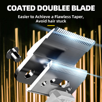WL-1670 Gold Professional Hair Clipper Set with Adjustable Guards - USB Rechargeable Trimmer with Charging Dock thumbnail