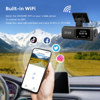 New 4K Car Dash Cam – Front and Rear Dual Recording, Wi-Fi Connectivity, GPS Tracking, 1080P + 4K Resolution thumbnail