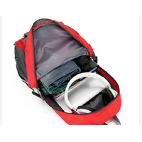 Green Lightweight Hiking Backpack - Waterproof Outdoor Travel & Camping Bag with Multi-Compartment Design thumbnail