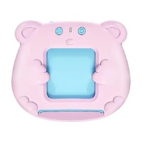 Pink Bear-Shaped Early Education Card Reader - Interactive Learning Toy with 510 Flashcards for Kids thumbnail