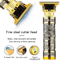 3-in-1 Professional Hair Clipper Set - Rechargeable Beard Trimmer, Nose Hair Trimmer, and Electric Shaver with USB Cable, Cleaning Brush, and Attachme thumbnail