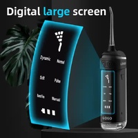 L13 White Portable Electric Water Flosser - Handheld Teeth Cleaner, USB Rechargeable, Deep Oral Irrigator thumbnail