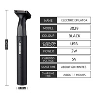 3-in-1 Women's Hair Removal Trimmer - Intimate Grooming & Shaving Kit for Smooth Skin thumbnail