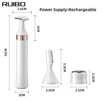 3-in-1 Electric Hair Removal Trimmer - Rechargeable Grooming Kit thumbnail