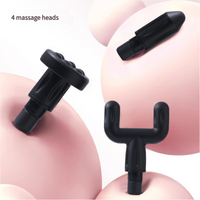 White Mini Portable Fascia Gun - 6-Speed Adjustable Muscle Massage Gun, Type-C Charging, 5W Power thumbnail