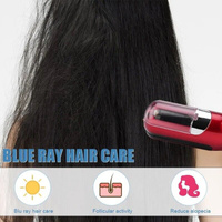 White  Mini - Automatic, Hair Repair Split End Remover Trimmer For Dry, Splitting, Damaged And Brittle Split Ends, Men And Women Hair Styling Beauty T thumbnail