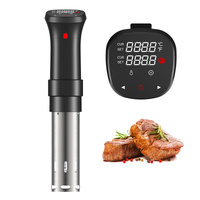 Sous Vide Precision Cooker - Low Temperature Slow Cooker, 1100W Accurate Temperature Control, Includes Recipe for Perfect Steak thumbnail