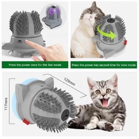 Electric Cat Massager Brush – Catnip & LED Interactive Grooming Toy thumbnail