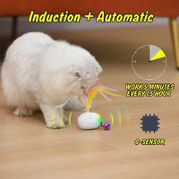 Interactive Cat Feather Toy with LED Lights – Smart Motion Pet Playmate thumbnail