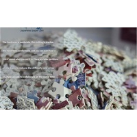 Kanagawa Uburi DIY 1000-Piece Paper Puzzle - Creative Educational Toy for Family Fun thumbnail