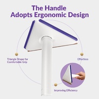 Eco-Friendly Triangle Hair Remover Tool for Pet Hair and Dust – Durable and Reusable thumbnail