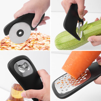 Multifunctional Kitchen Gadgets - Compact Vegetable Slicer & Grater Tool thumbnail