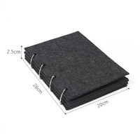 Felt Jewelry Display Book for Pin and Brooch Storage, Compact and Portable Organizer thumbnail