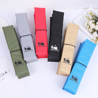Beige Portable Outdoor Folding Seat Cushion - 42cm x 32cm for Camping and Hiking thumbnail