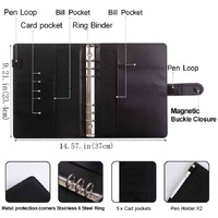 Light Blue 100-Day Savings Challenge Cash Binder with Tracker and Refillable Notebook thumbnail