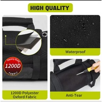 Car Tool Roll-Up Bag, Portable Electrician & Woodworking Tool Organizer, Multi-Pocket Storage thumbnail