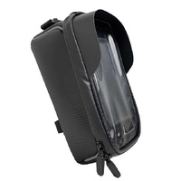 Waterproof Bicycle Phone Frame Bag with Sun Visor, TPU Touchscreen, and Storage Pockets for Road and Mountain Bikes thumbnail